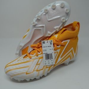 Adidas Freak 23 Inline Football Cleats Yellow White HP2448 Mens Size 10.5